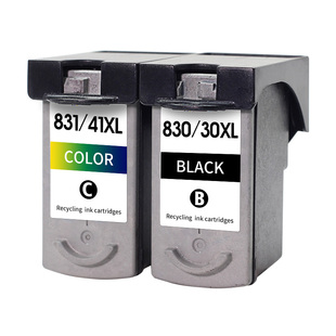 适用佳能830墨盒PG830连喷PG40黑色CL831连供41彩色IP1180 IP1100 IP1980 IP1880198 MP148 MX308 318打印机