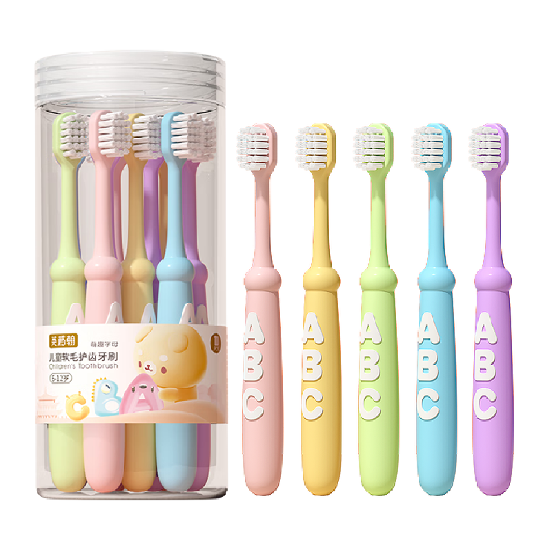 英格翰儿童牙刷软毛牙刷宝宝2-12岁小孩专用小学初中生换牙期
