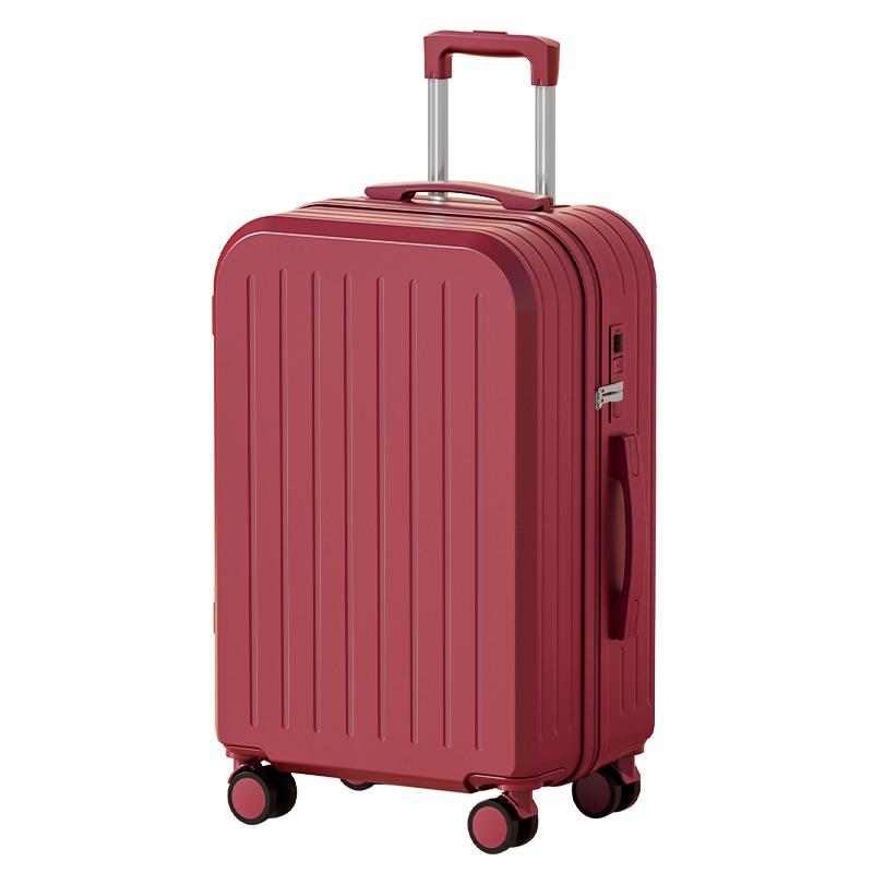 红色行李箱结婚陪嫁妆高级感旅行拉杆密码箱罩新娘婚礼一对子母款