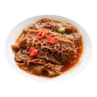 百酱酱金钱肚茶楼点心调制新鲜牛肚牛杂速冻菜肴生制冷冻半成品