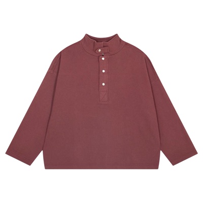 niko and ...卫衣女2025冬季新款宽松设计感立领上衣499011