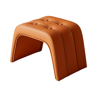 脚踏凳门口换鞋凳客厅矮凳高级感沙发凳简约小凳子卧室化妆凳家用