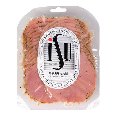 ISU/意口艺脍 黑椒熏牛肉火腿 黑胡椒牛肉切片西式三明治早餐即食