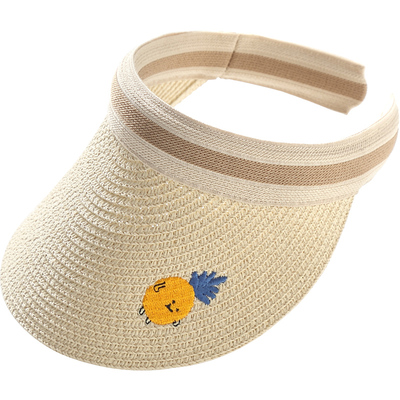 伊米伦宝宝防晒空顶婴儿薄款帽子