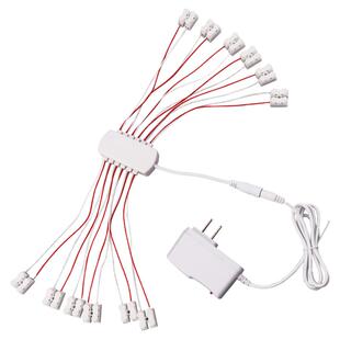 3V12V沙盘模型火车场景造景照明路灯接线端电源套装多接头出端口