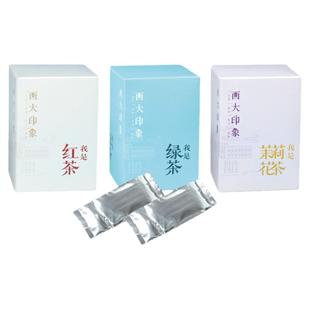 西南大学研制条形茶西大印象我是系列茉莉花茶红茶绿茶60克可冷泡