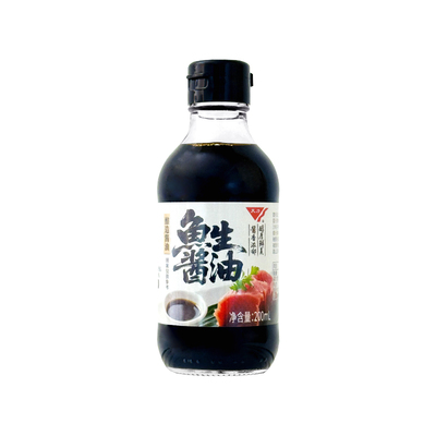 天力鱼生寿司酱油200ml/瓶芥末三文鱼刺身日式海鲜酱油