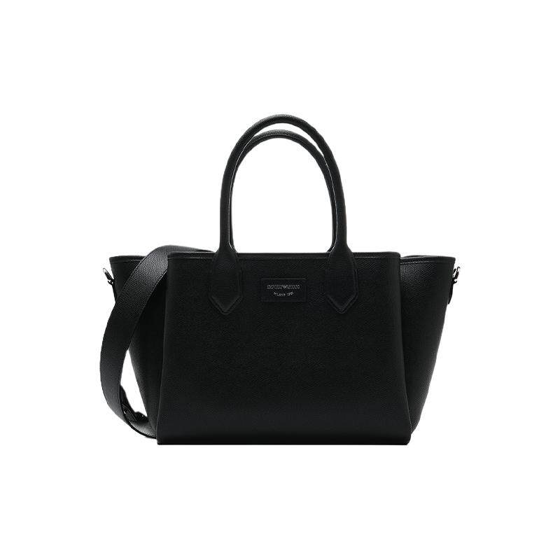 【自营】EMPORIO ARMANI/阿玛尼女士LOGO徽标手提斜挎单肩包女包