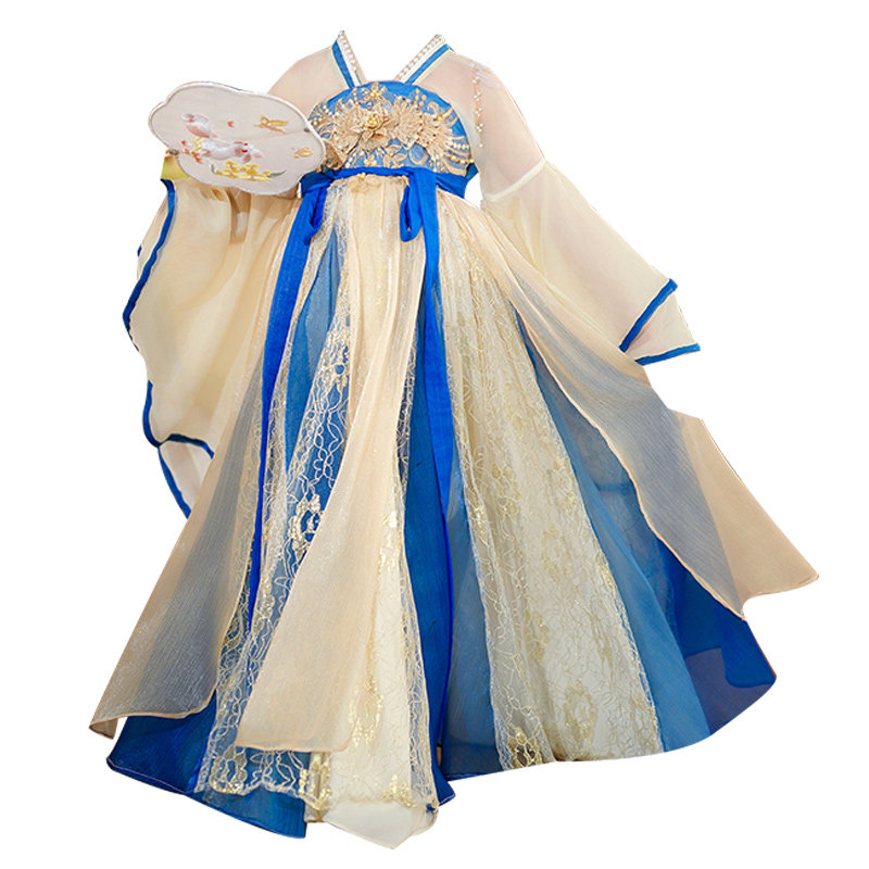 兰花仙子花神汉服小女孩2024