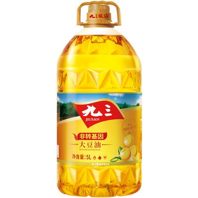 九三非转基因大豆油营养5L*1桶