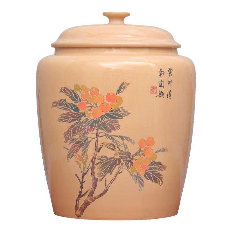 建水紫陶14饼白泥亮光茶缸