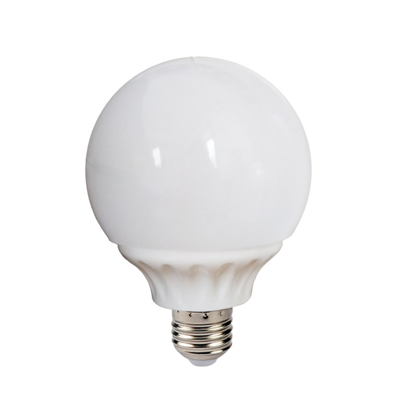 led灯泡e27螺口商家用节能灯龙珠泡 白光黄光三色变光路引镜前灯