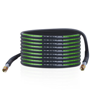 商用高压清洗刷车机器管道疏通泵头包布光面防爆钢丝出水管子配件