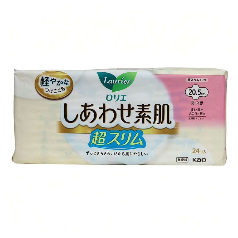 日本花王乐而雅日用卫生巾有护翼