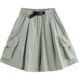 【商场同款】马克珍妮女童山系户外工装速干裤儿童裤子春夏250039