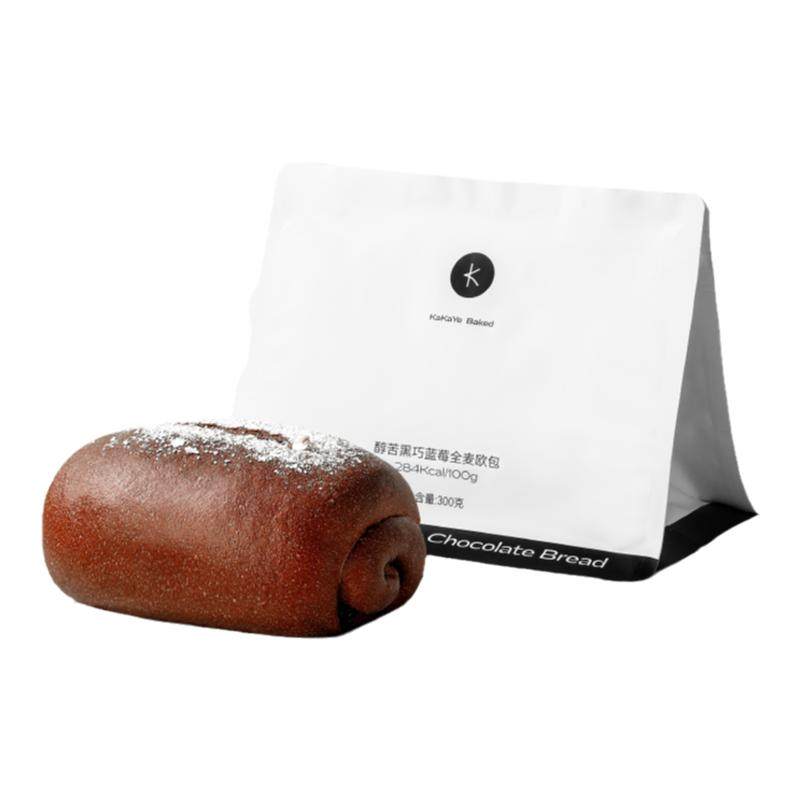 kakaye卡卡业全麦面欧包早餐软夹心无额外蔗糖0食用油营养蓝莓