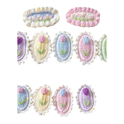 发夹diy材料包手工钩织