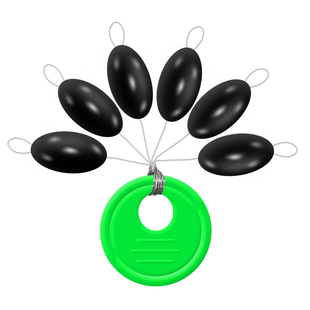 大物太空豆超紧硅胶特级巨物大号优质橡胶橄榄形散装钓鱼鲢鳙配件