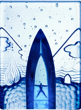 水晶blues蓝调系列手工制作摆件