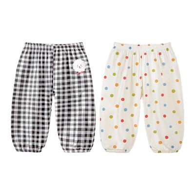 婴儿夏季长裤薄款男女童防蚊裤