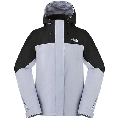 北面女抓绒三合一防水冲锋衣