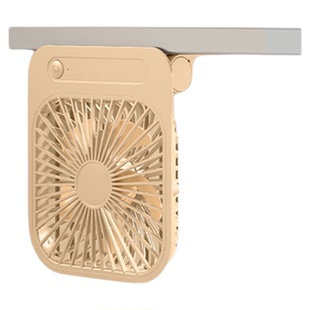 磁吸壁挂式风扇小型厨房厕所超薄静音迷你便携USB充电挂壁免打孔