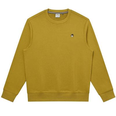 【张晚意明星同款】Hazzys哈吉斯男士纯棉卫衣秋冬季圆领休闲上衣