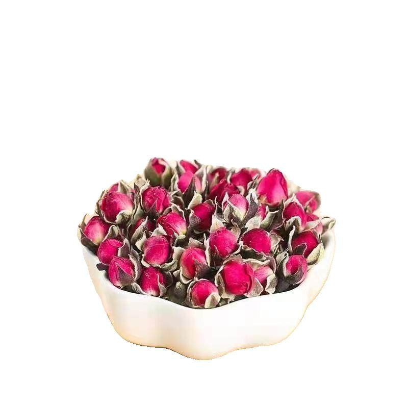 金边玫瑰花茶干玫瑰泡茶官方旗舰店正品云南花茶散装干花干养生茶