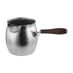 纯钛户外围炉煮茶锅煮水壶过滤茶隔罐煮茶罐奶茶锅陈皮花茶壶茶道