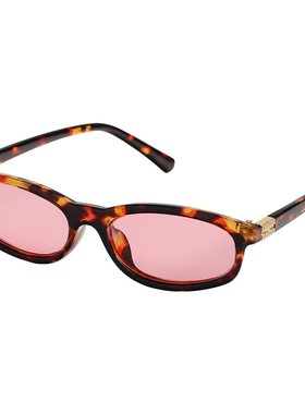 VNTG墨镜玳瑁复古少女感缪系ins风蝶形小框精致uv400太阳眼镜