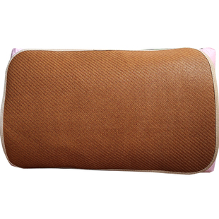 凉枕套枕席夏季儿童宝宝枕套小枕头套凉席藤席冰丝透气竹枕片夏天