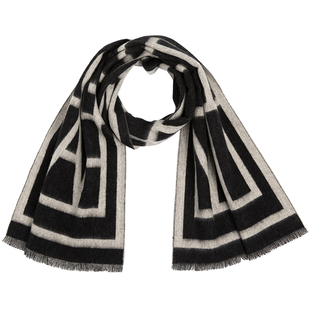 Fancet围巾女冬季轻奢羊毛围脖加厚保暖美拉德色披肩生日礼物礼盒