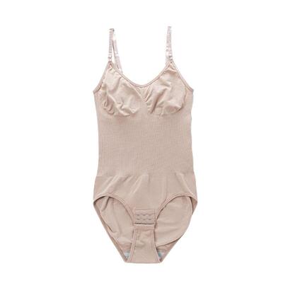 吊带连体塑身衣提臀收腹三角款