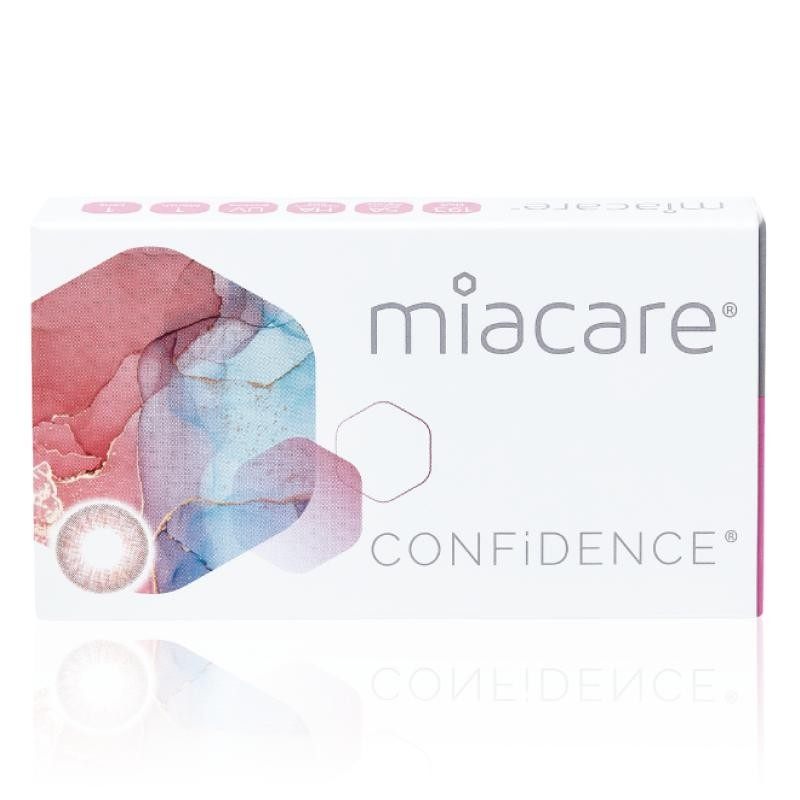 高透氧miacare美若康美瞳迷漫黑月抛1片/盒