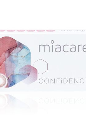 高透氧miacare美若康美瞳迷漫黑月抛1片/盒