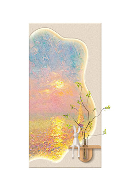 【设计师推荐】水培绿植灯光画