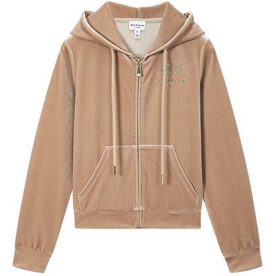 JuicyCouture橘滋丝绒外套