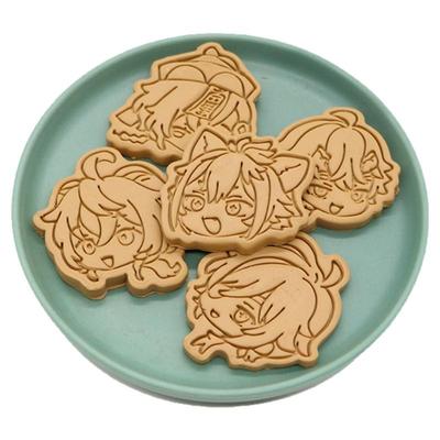 玖灵3DPLA饼干模具原神