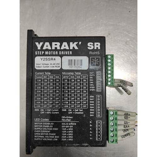 货信浓步进驱动器YARAK, SR  Y2SSR4有议价