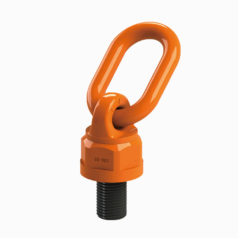 360度万向旋转吊环吊点起重高强度吊环螺钉模具吊耳吊具M12M16M20