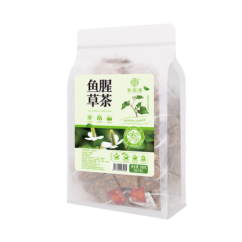 谯韵堂鱼腥草茶200g袋三角包新鲜