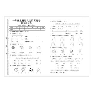 巨无霸试卷一二年级小学生高清印刷打印卷子超大尺寸搞笑整蛊神器三四五六年级语文数学真题AO练习卷恶搞小孩