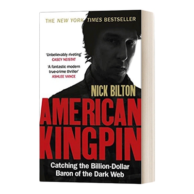 英文原版小说 American Kingpin 暗网毒枭 尼克 比尔顿 英文版 进口英语原版书籍