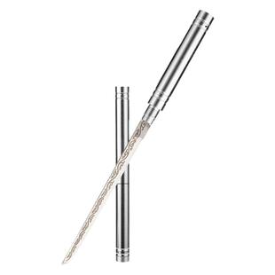 霸王棍全钢高硬度水果刀茶刀露营随身携带收纳吃肉小刀