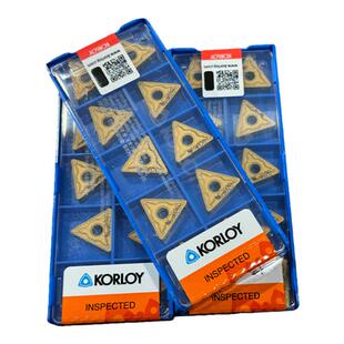 正品韩国克洛伊数控刀片TNMG160404三角外圆数控车刀片TNMG220408