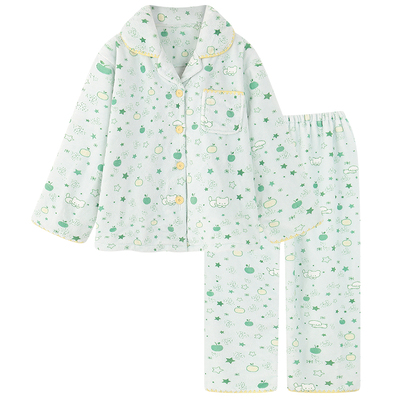 2025新款卡通法兰绒睡衣女款秋冬季加厚保暖珊瑚绒家居服套装冬天