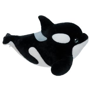 呆萌海豚毛绒玩具海洋虎鲸鲨鱼抱枕公仔送女友生日礼物女生布娃娃