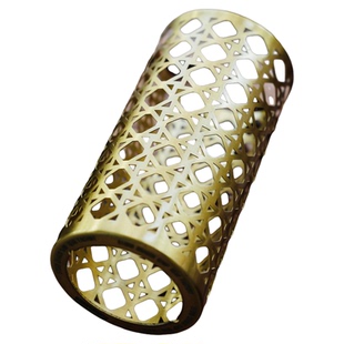 StormDragon露营镂空灯罩黄铜竹编纹超薄38explore通用goalzero