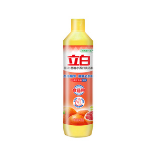 【天猫U先】立白西柚小苏打洗洁精家用厨房去油408g*1瓶