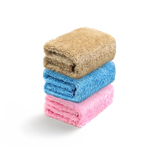 蜗品MW口水巾新生婴儿进口微丝开纤纱儿童小毛巾宝宝手帕洗脸方巾